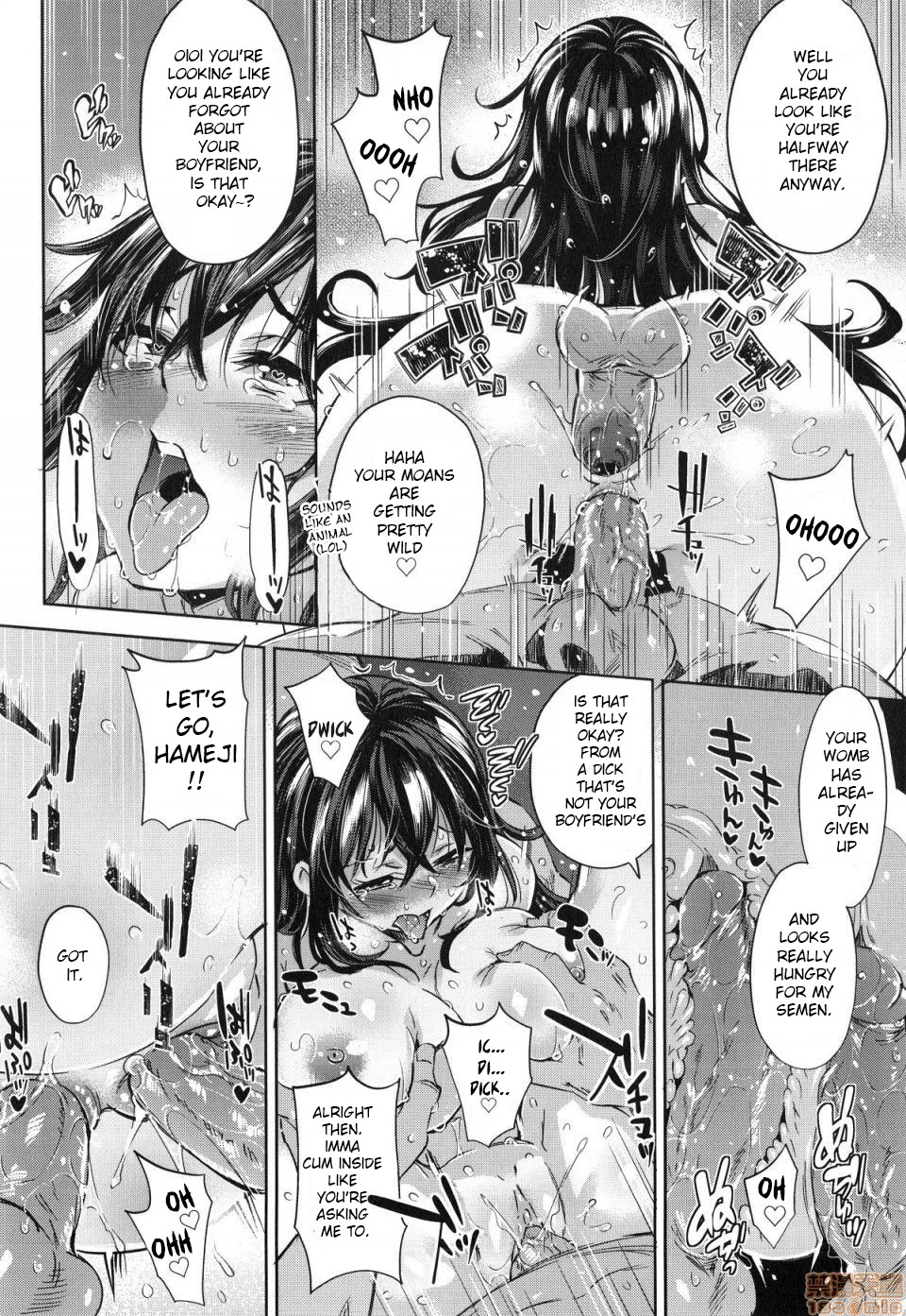 Hentai Manga Comic-The Girl Who Couldn't Win Against The Gyaru-oh Dick-Read-22